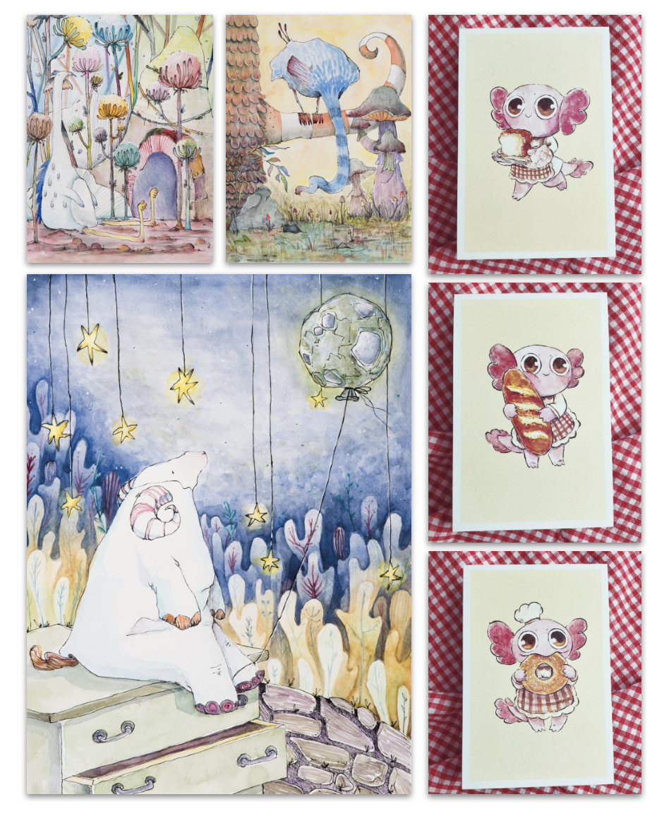 illustrating-imaginary-characters-in-ink-and-color-image