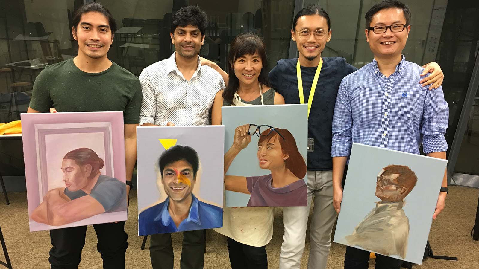 Portraiture Drawing and Painting