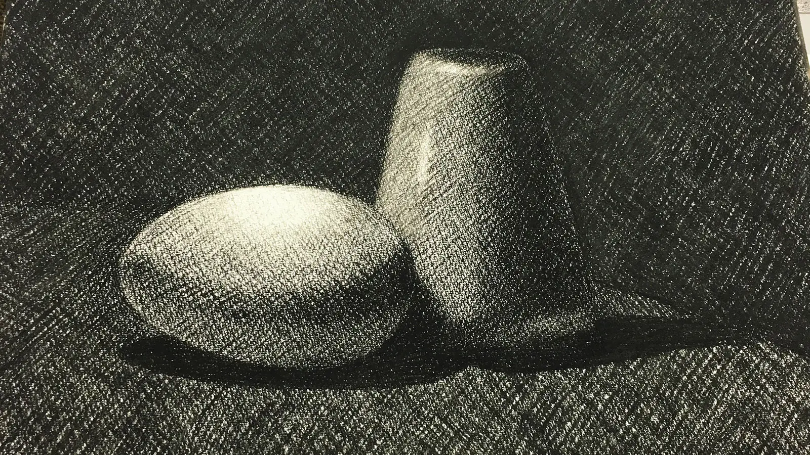 Charcoal Drawing I & II