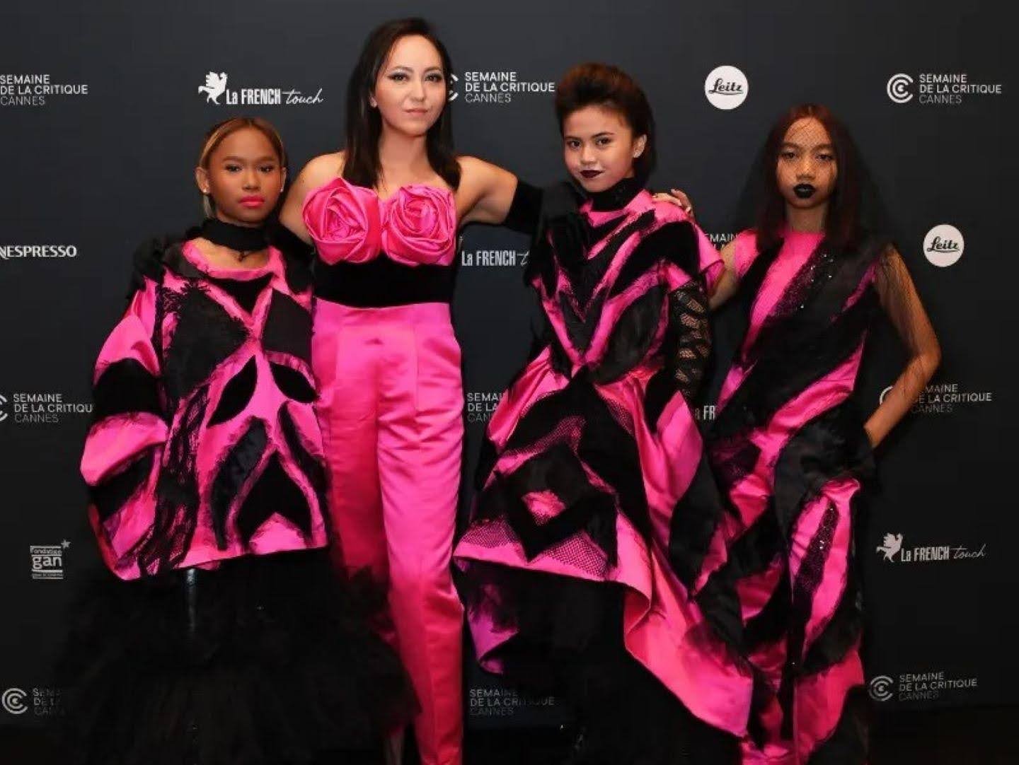 Amanda Nell and the cast at Cannes