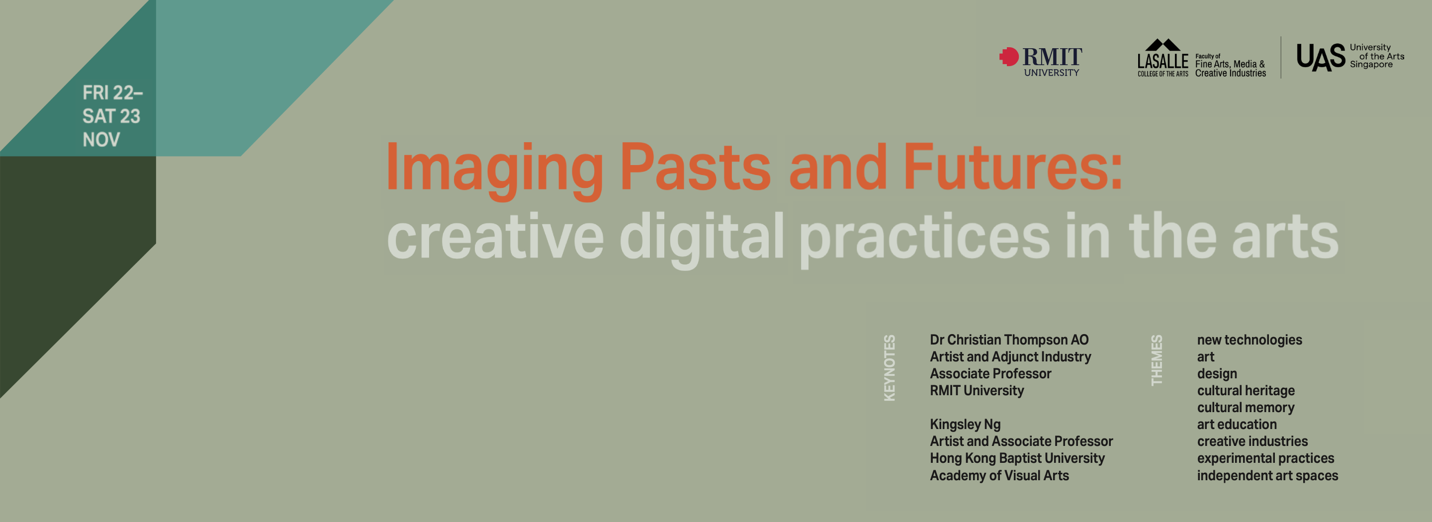 Imaging Pasts and Futures: creative digital practices in the arts