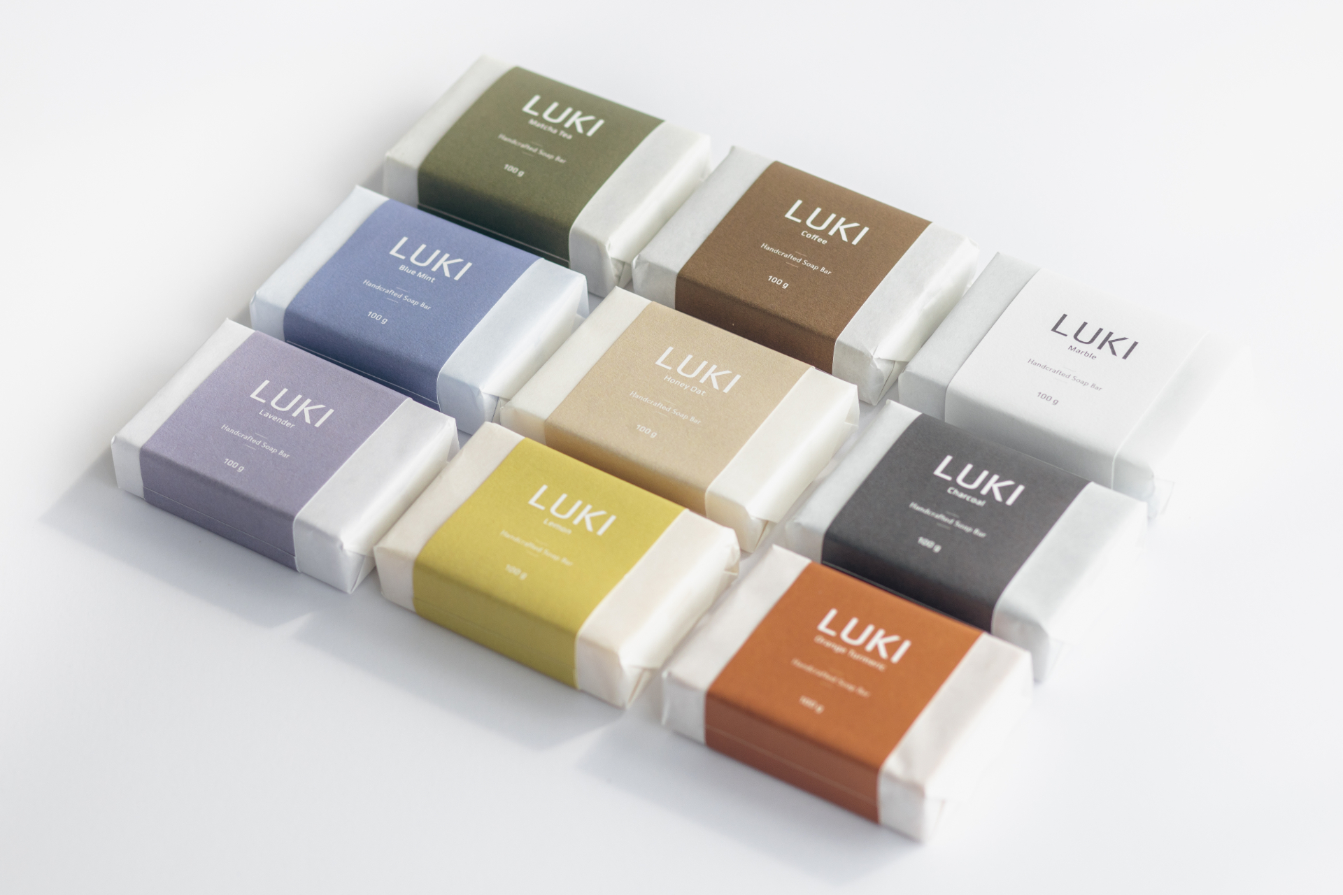 Handcrafted soap from LUKI. 