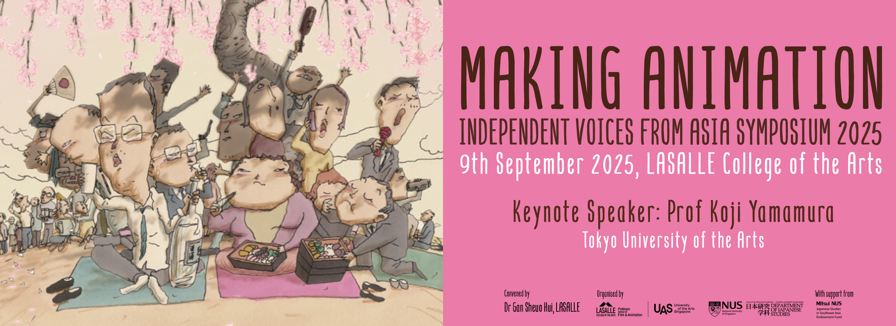 Making Animation 2025 symposium hosted by LASALLE College of the Arts