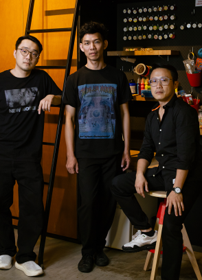 MA Design graduands Ang Sheng Jin, Darius Ou and Felix Sng discuss what going back to school means for them as established working professionals.