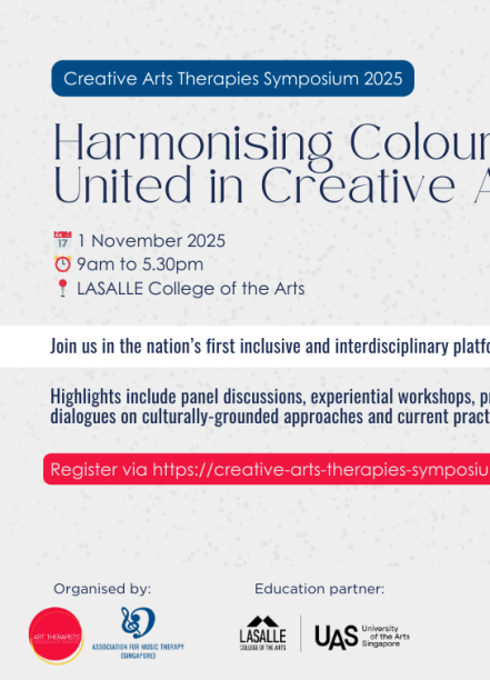 Creative Arts Therapies Symposium 2025: Harmonising Colours: United in Creative Arts Therapies