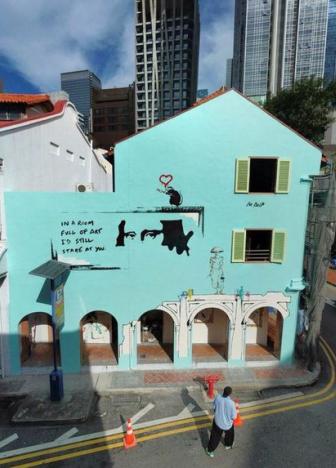 ST_Audrey_Hepburn_gets_samsui_makeover_in_Amoy_Street_mural
