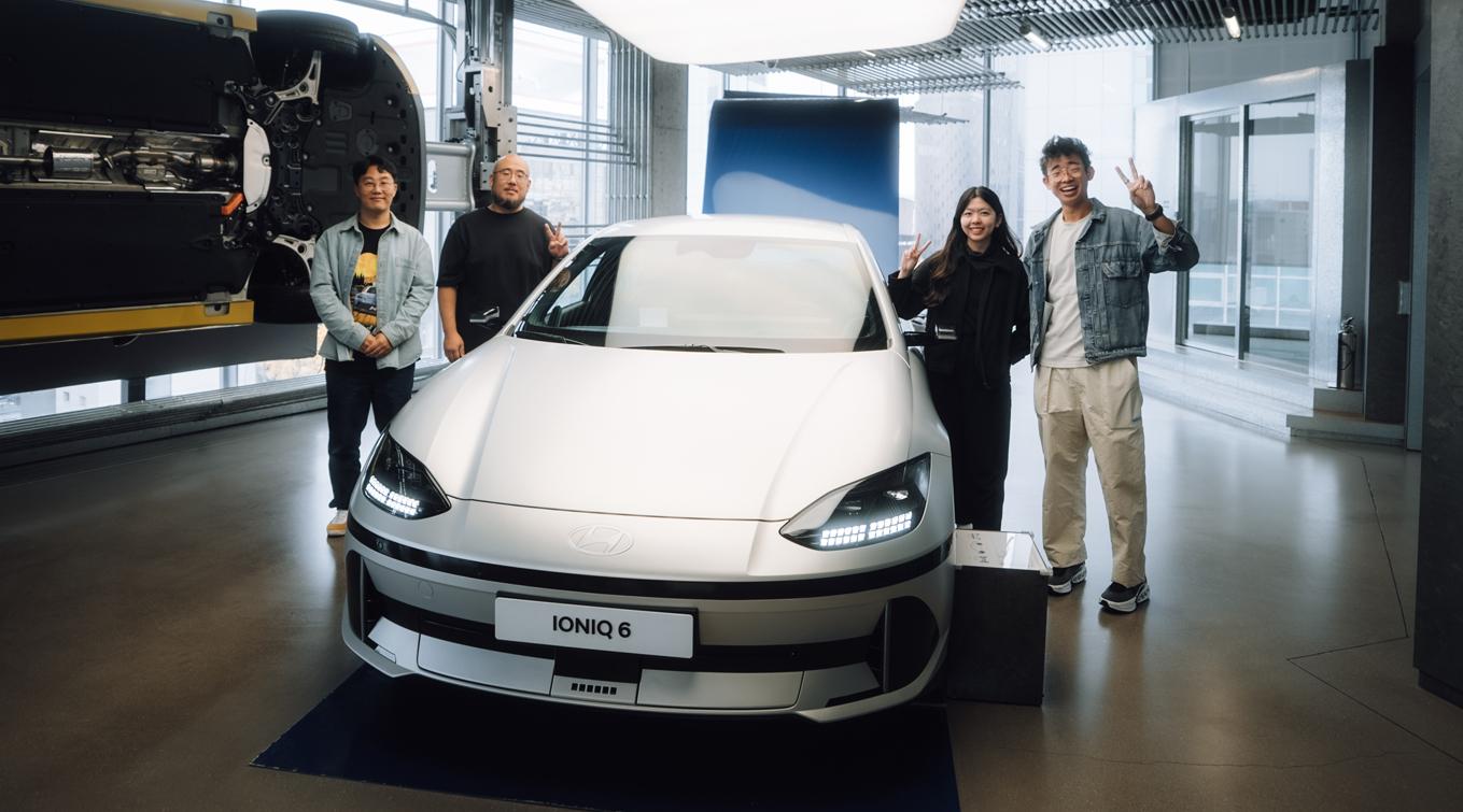 Unveiling the IONIQ 6 decal design