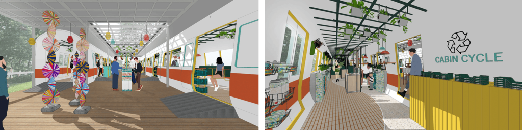 Cabin Cycle concept art by Jan Ysabel S. Panghulan, Jana Oon Jing Min, Jason Lim Lie Hao, Lew Xin Hui and Soh Xin Thong.