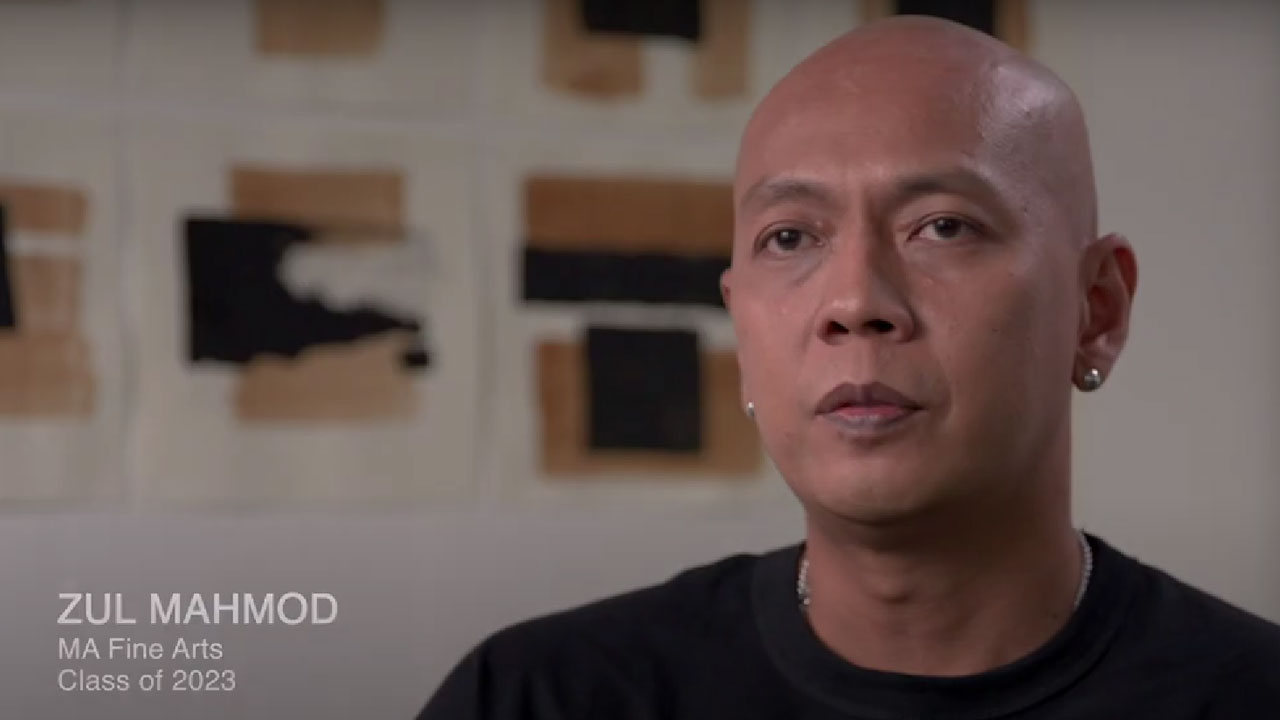 Zul Mahmod reflects on returning to school after 25 years as an artist to pursue his long-held goal of an MA in Fine Arts at LASALLE.