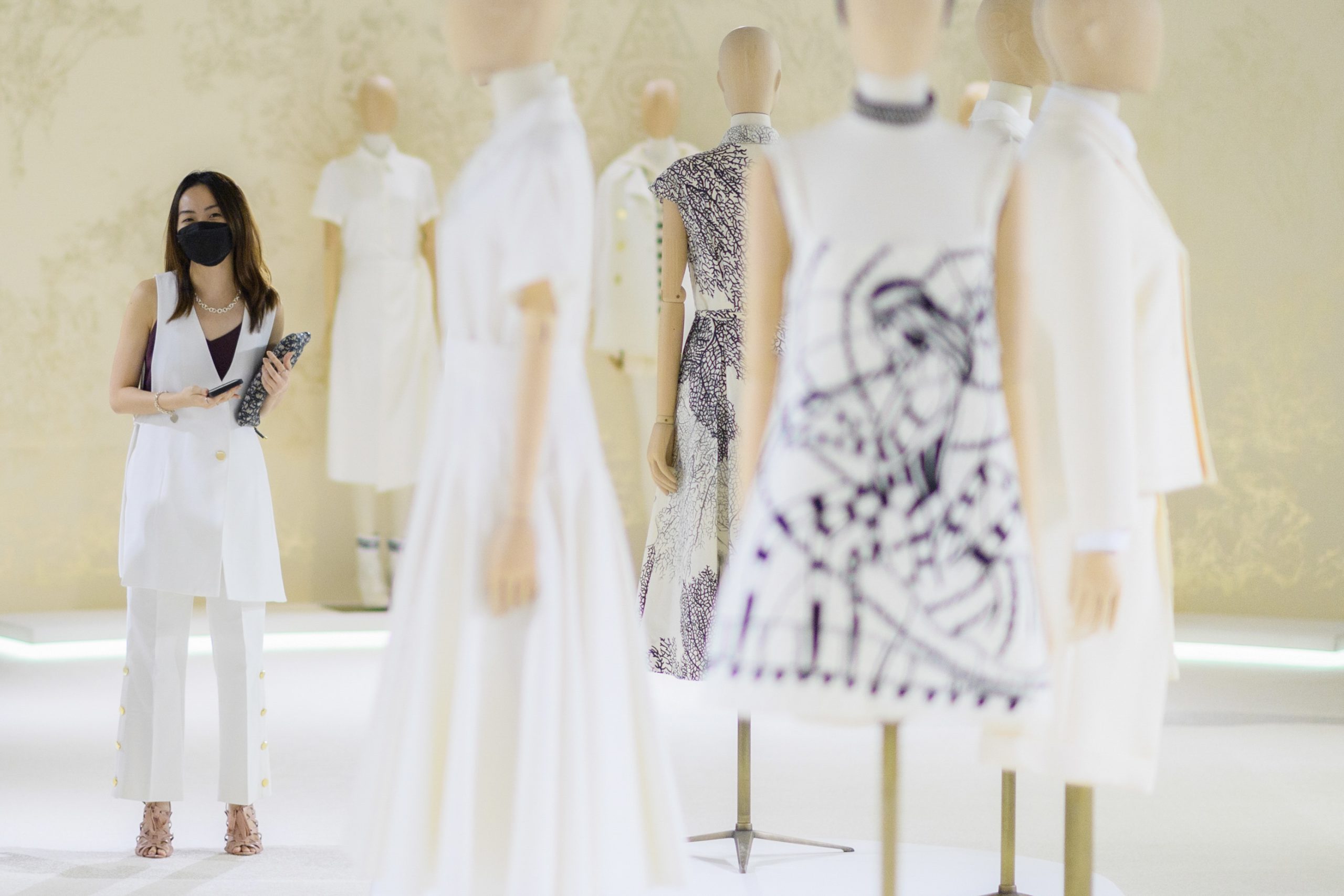 Felicia at the Dior Women Cruise 2022 Collection Presentation.