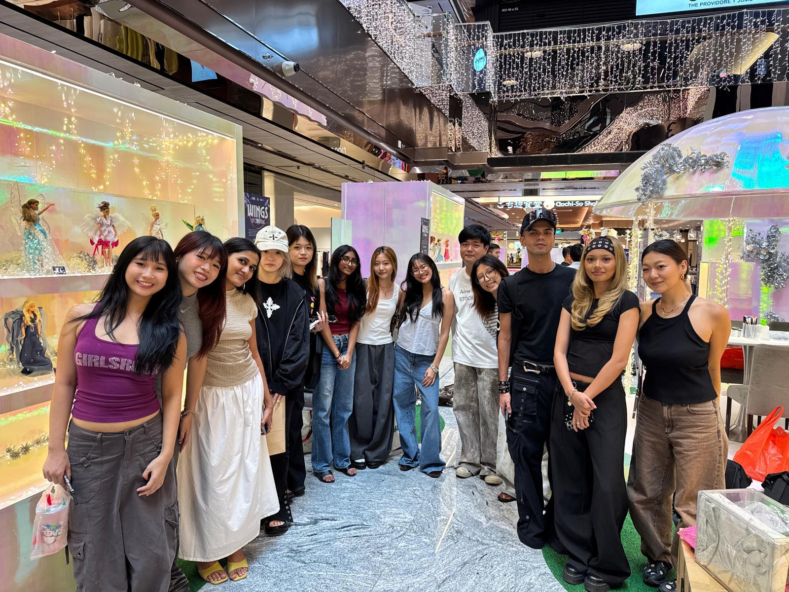 Fashion takes flight at Wisma Atria with LASALLE’s School of Fashion and Mattel Singapore