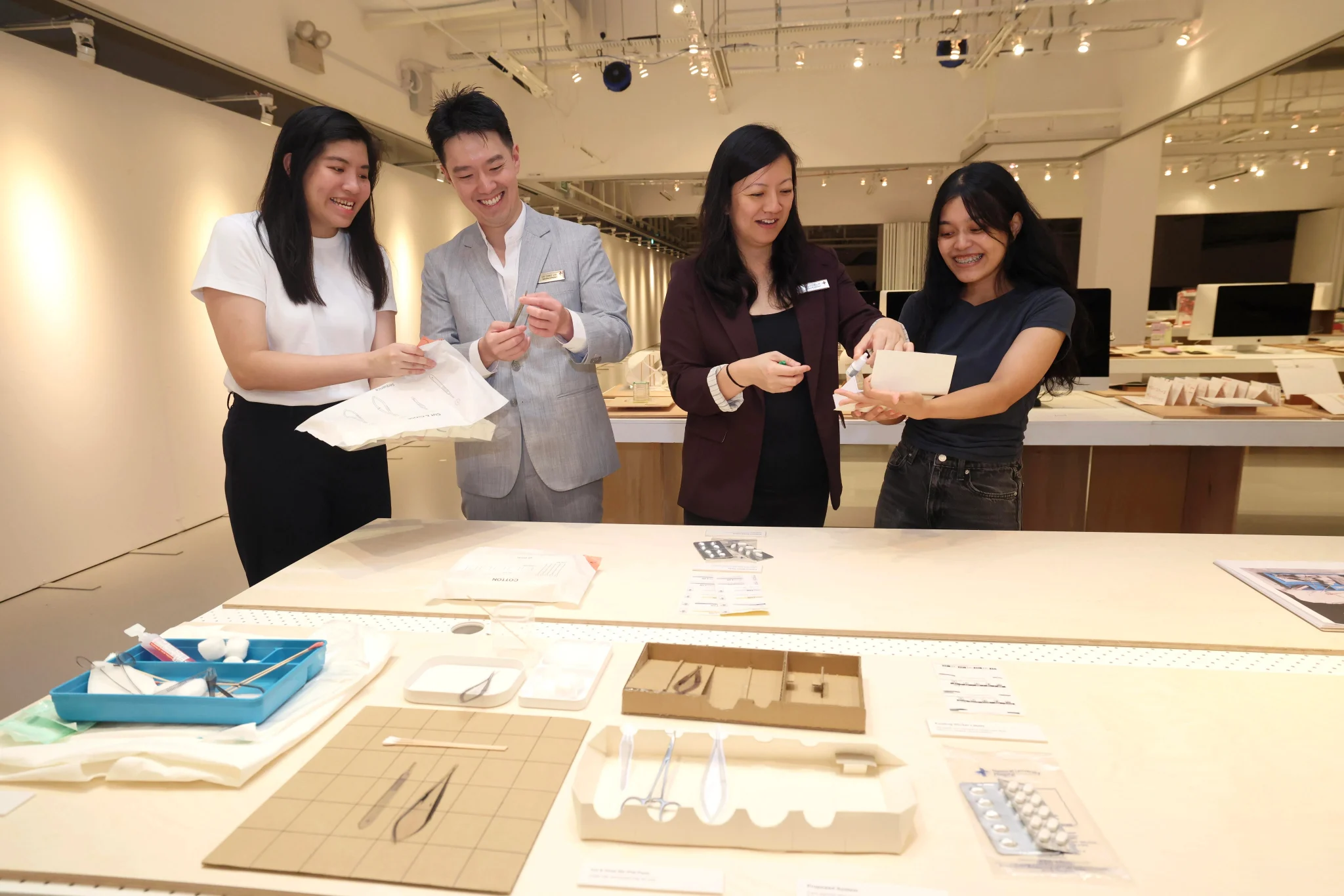 Lianhe Zaobao: National University Hospital and LASALLE College of the Arts collaborate to innovatively optimise healthcare details and adopt green practices