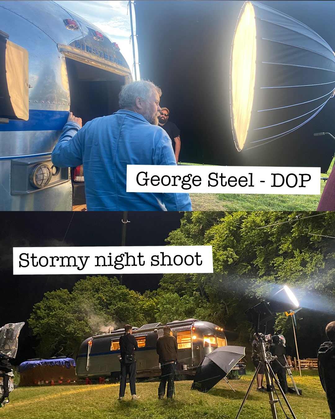 Kyle Balda's behind-the-scenes photography of George Steel at work on The Sheep Detectives.