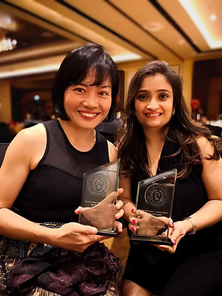 Vicky at the Nick Joaquin Literary Awards